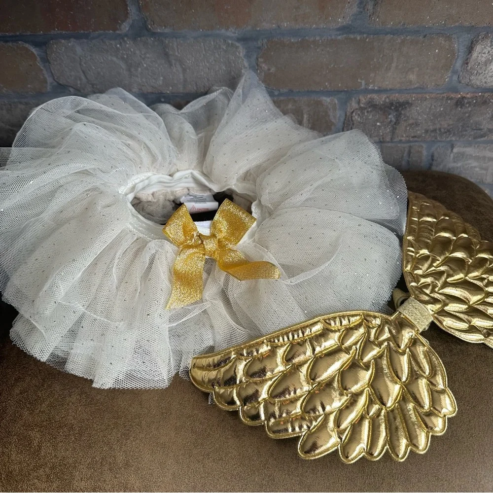 Elly & Emmy Tutu and Angel Wings Set for Baby | Newborn Photos